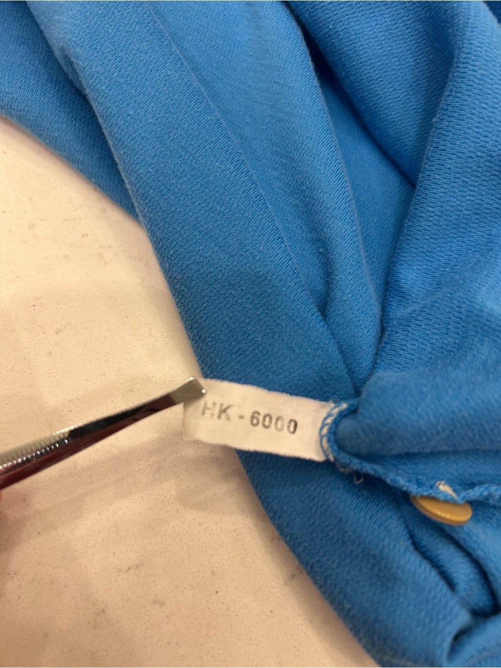 Harold's Teal-Blue Short Sleeve Polo - Picture 9 of 10